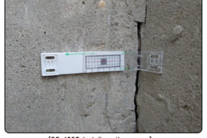 Thiết bị đo biến dạng vết nứt Nhựa Plastic crack meters – ACE.Hàn Quốc